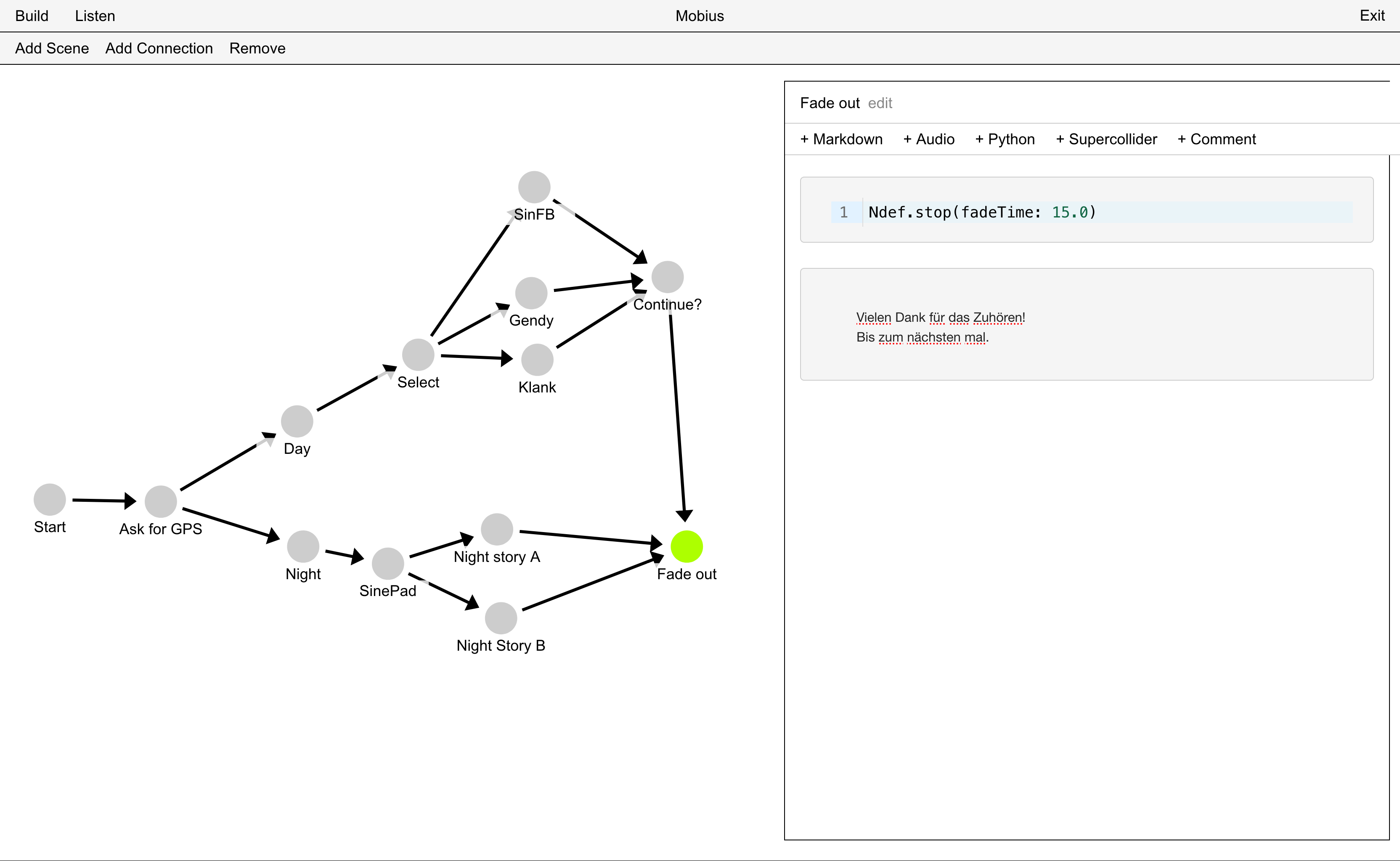 Gencaster Editor